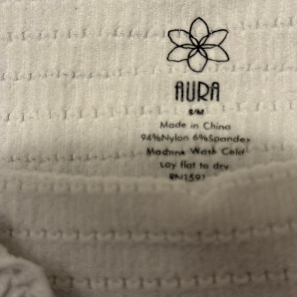 Aura White Smocked Off-Shoulder Blouse - Picture 2 of 2